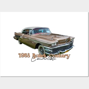 1958 Buick Century Convertible Posters and Art